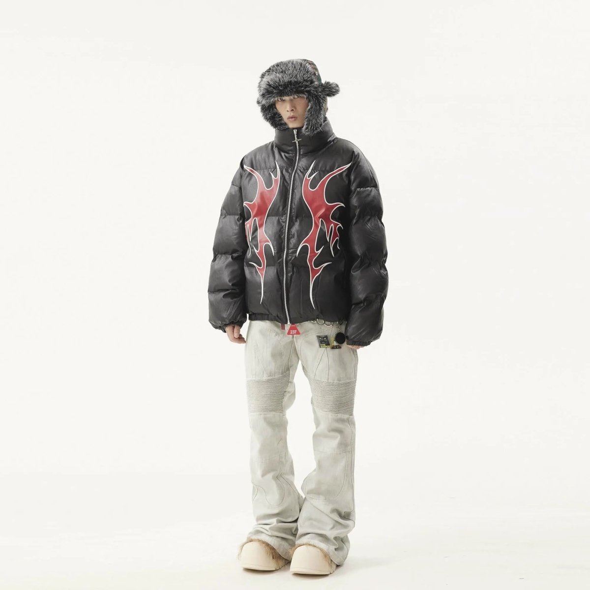 BTSG Leather Flame Thrower Coat - Dekayed