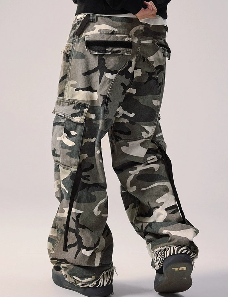 Camouflage Cargo Pants - Dekayed