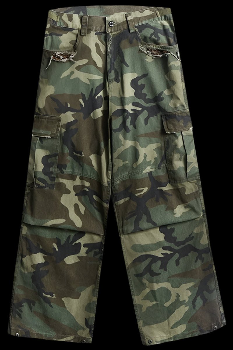 Camouflage Cargo Pants - Dekayed