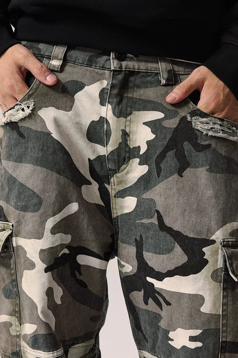 Camouflage Cargo Pants - Dekayed