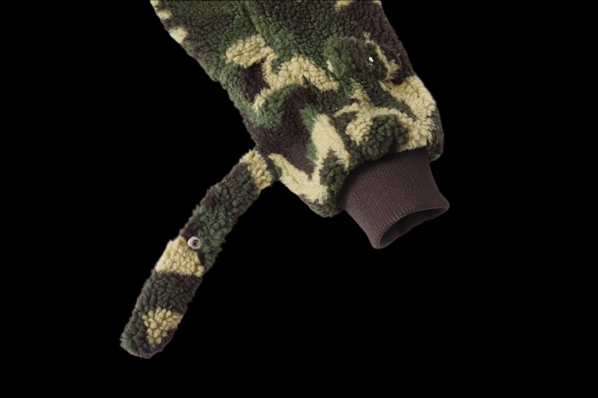 Camouflage Sherpa Jacket - Dekayed