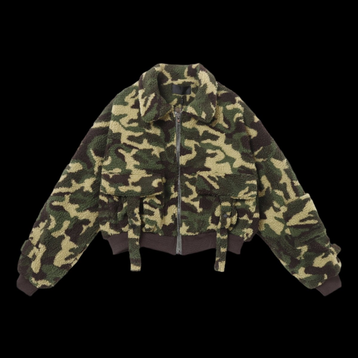 Camouflage Sherpa Jacket - Dekayed