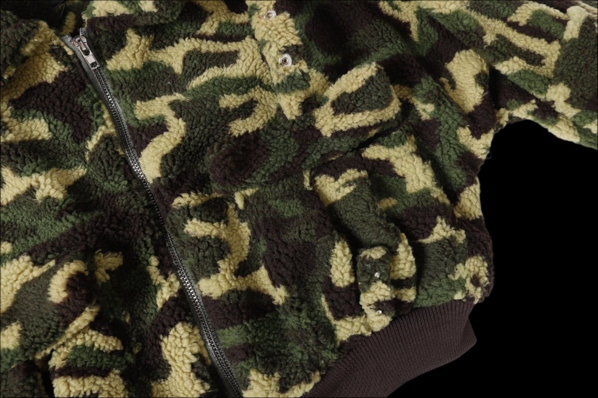 Camouflage Sherpa Jacket - Dekayed