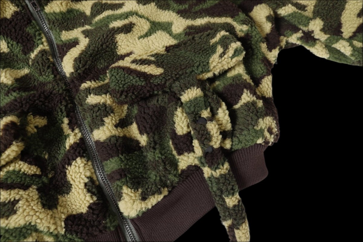 Camouflage Sherpa Jacket - Dekayed