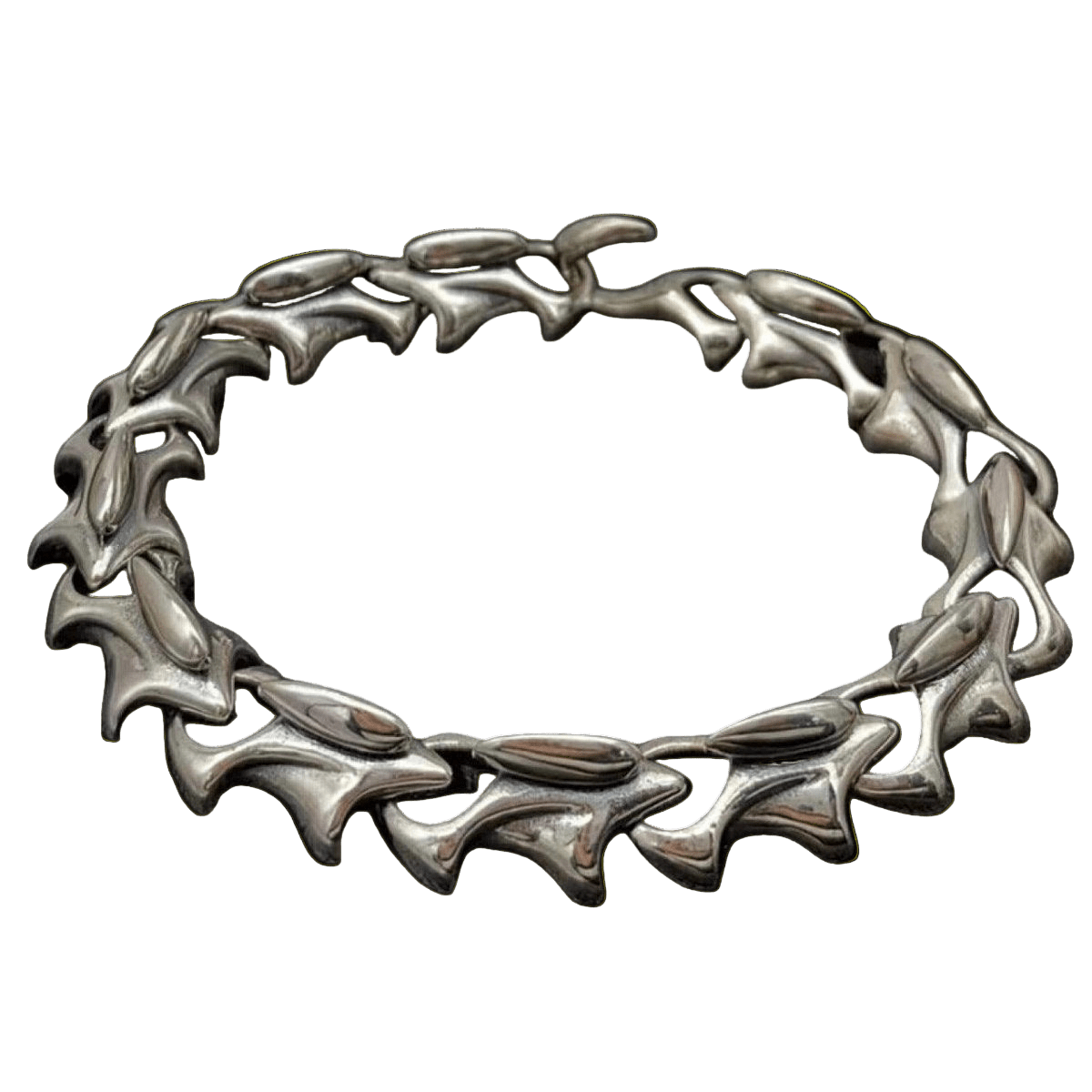 Chrome Dragon Spine Bracelet - Dekayed