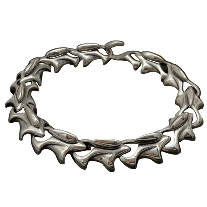 Chrome Dragon Spine Bracelet - Dekayed