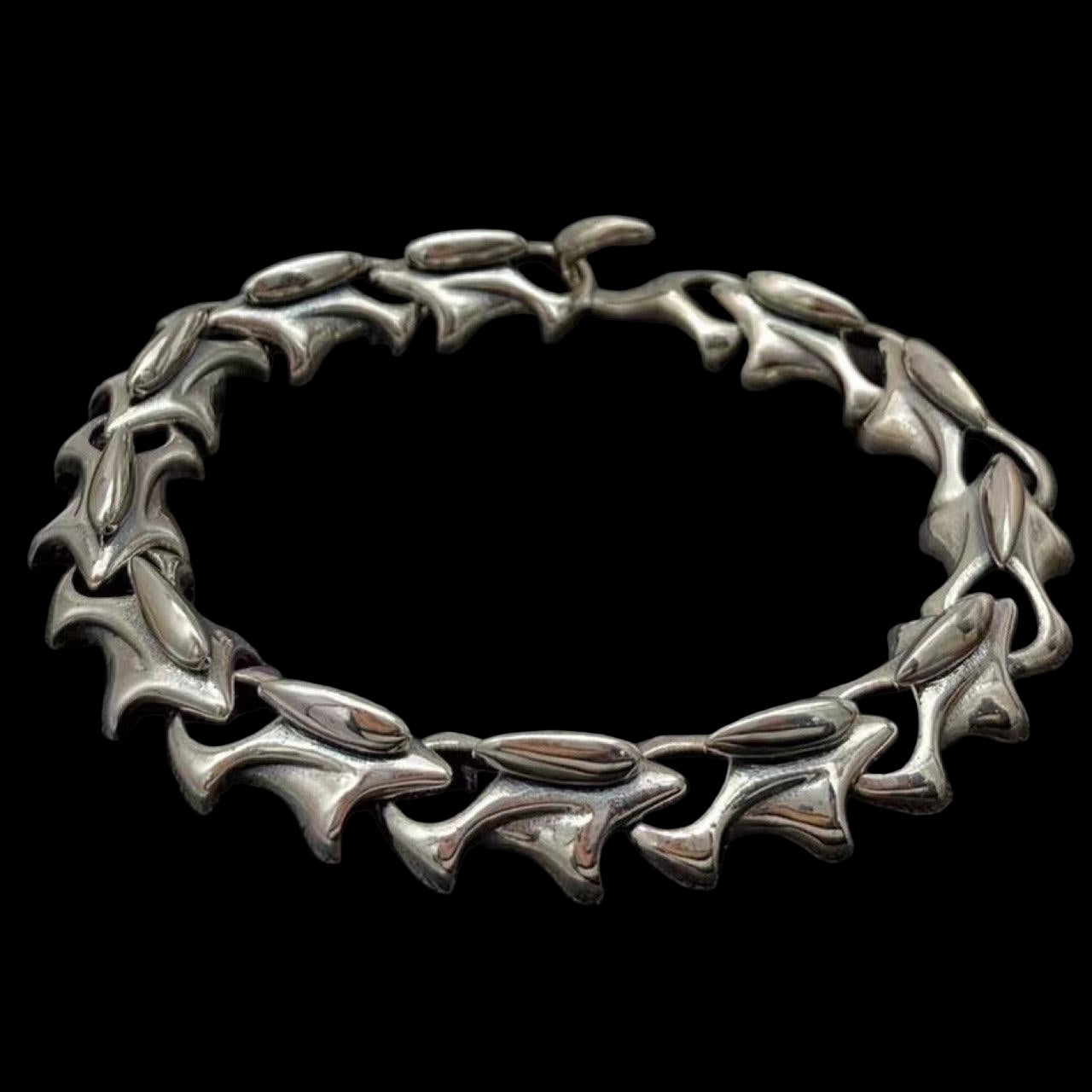 Chrome Dragon Spine Bracelet - Dekayed