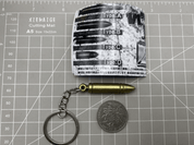 Crossfire Bullet Keychain – Tactical Edge - Dekayed