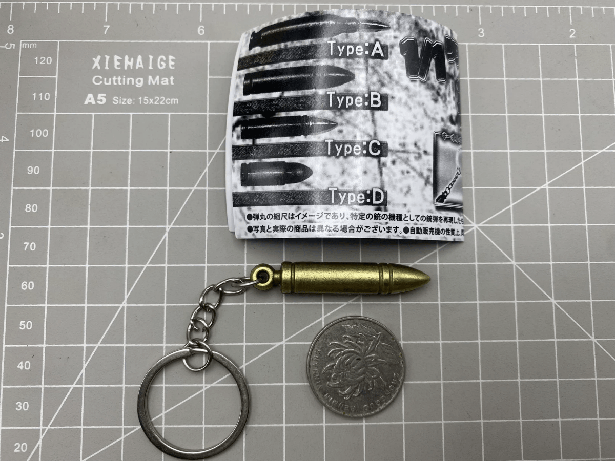 Crossfire Bullet Keychain – Tactical Edge - Dekayed