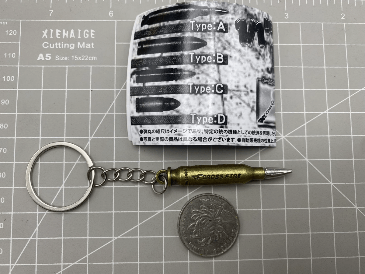 Crossfire Bullet Keychain – Tactical Edge - Dekayed