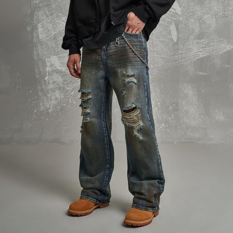 Desert Wasteland Ripped Jeans - Dekayed