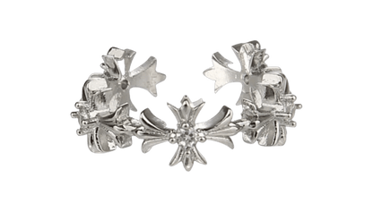 DIAMOND CROSS RING - Dekayed