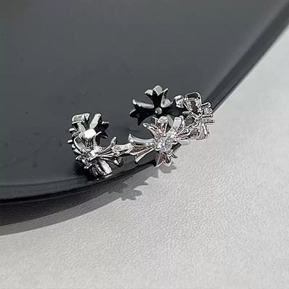 DIAMOND CROSS RING - Dekayed