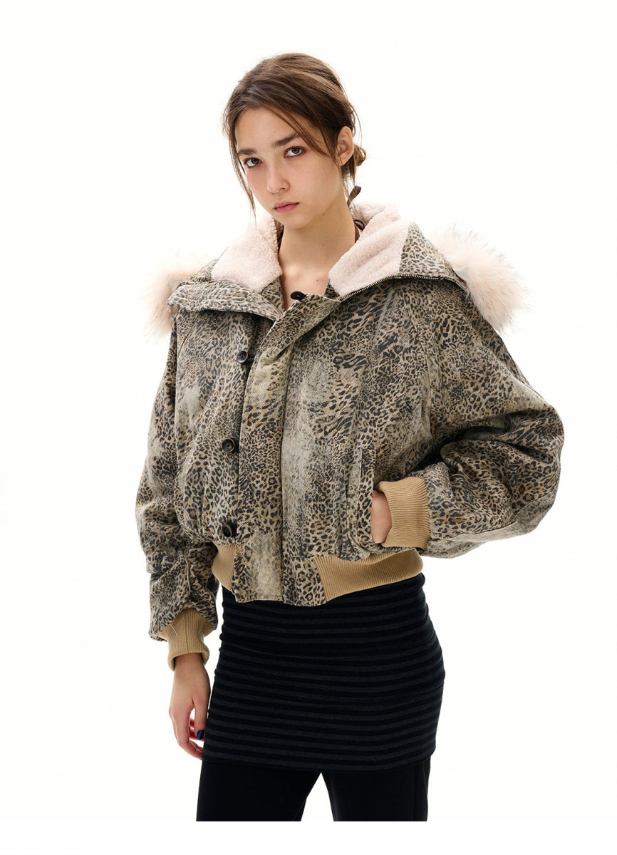 Digital Leopard Toxic Jacket - Dekayed