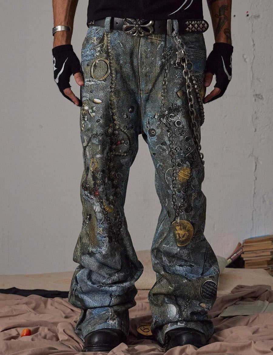 DND4DES BORO Heavy Industry Jewelry Jeans - Dekayed