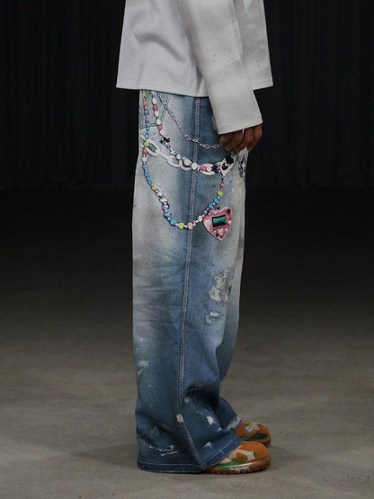 DND4DES "Digital Cartoon" Denim Jeans - Dekayed