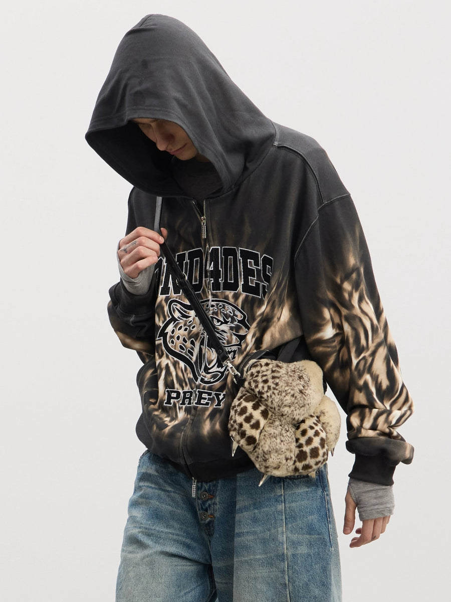 DND4DES Leopard Print Bear Claw Bag - Dekayed