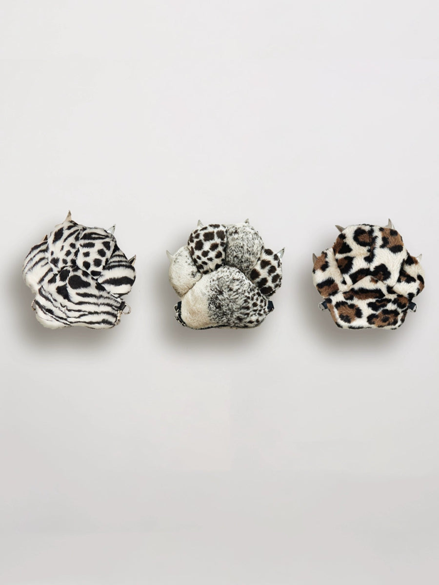 DND4DES Leopard Print Bear Claw Bag - Dekayed