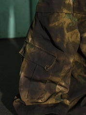 DND4DES Oil Stain Distressed Oversized Cargo - Dekayed