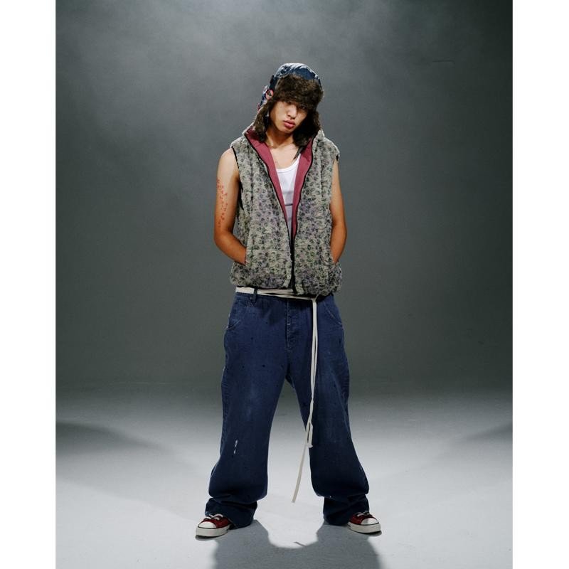Double Sided Leopard Print Vest - Dekayed