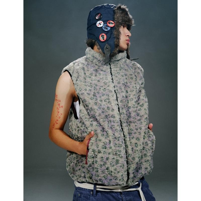Double Sided Leopard Print Vest - Dekayed
