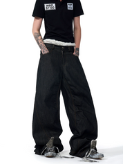 EndVerse Baggy Denim Jeans