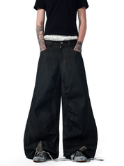 EndVerse Baggy Denim Jeans