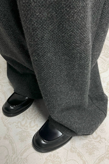 Midnight Leather Loafers