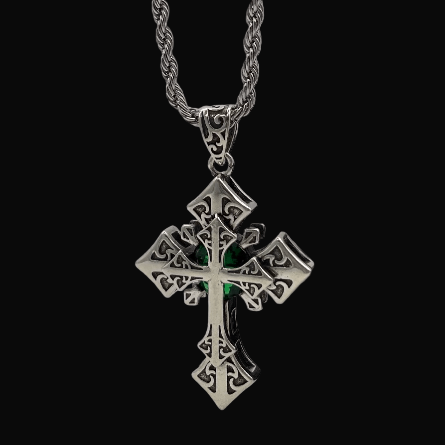 EMERALD GOTHIC CROSS - Dekayed