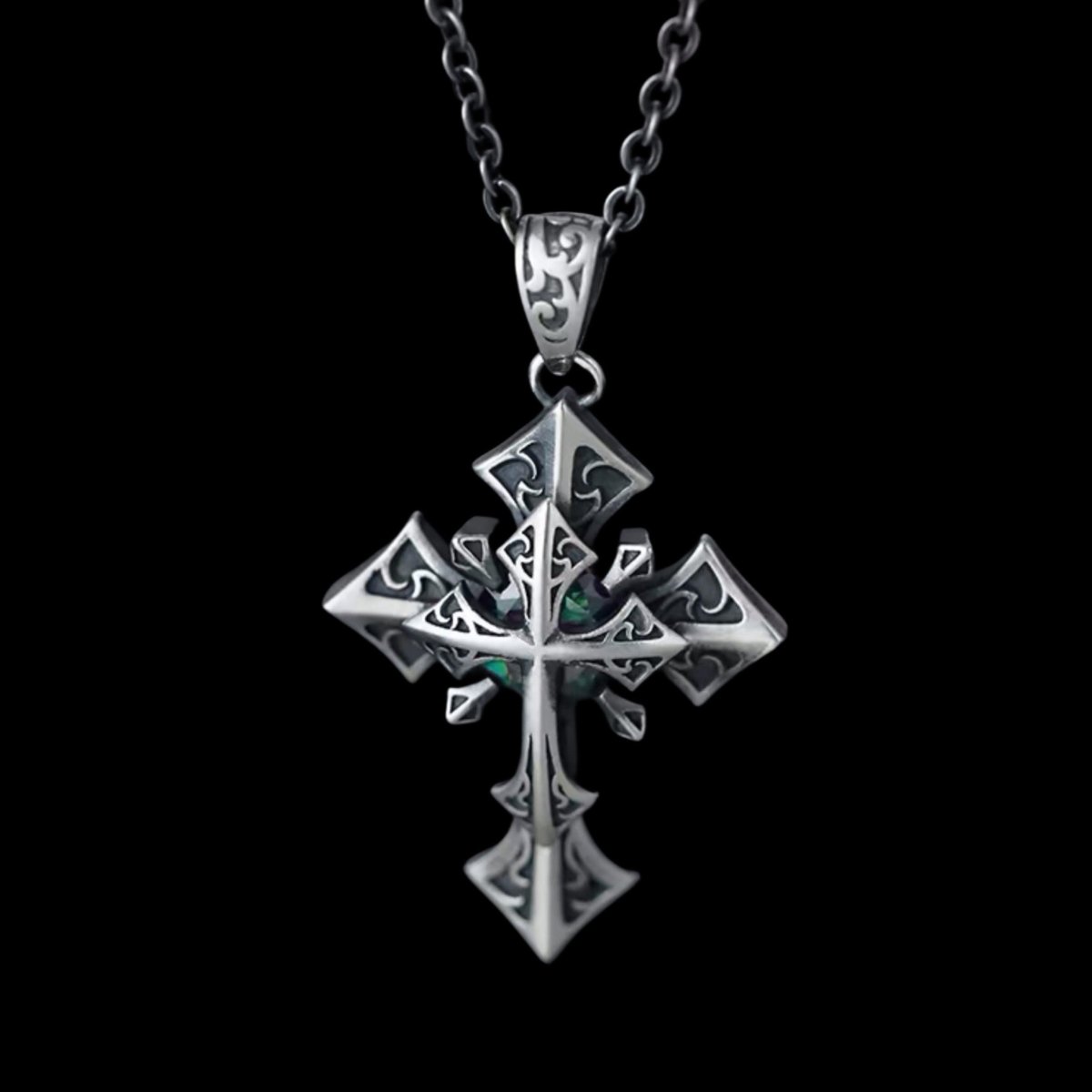 EMERALD GOTHIC CROSS - Dekayed