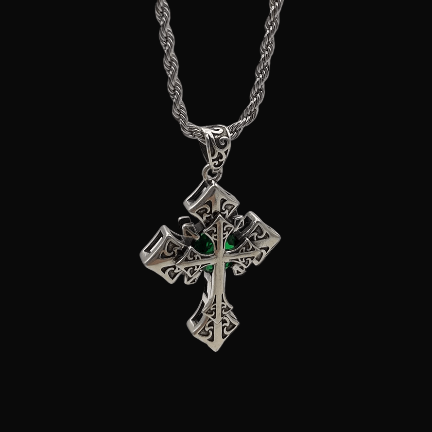 EMERALD GOTHIC CROSS - Dekayed