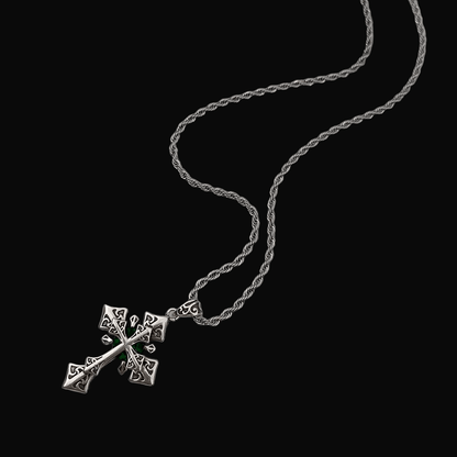 EMERALD GOTHIC CROSS - Dekayed