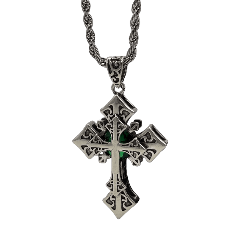 EMERALD GOTHIC CROSS - Dekayed
