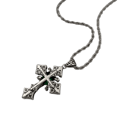 EMERALD GOTHIC CROSS - Dekayed