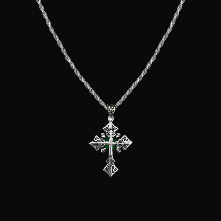 EMERALD GOTHIC CROSS - Dekayed