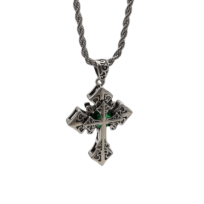 EMERALD GOTHIC CROSS - Dekayed