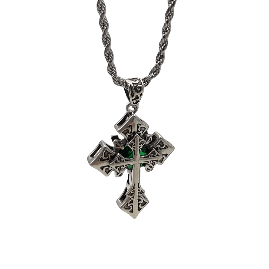 EMERALD GOTHIC CROSS - Dekayed