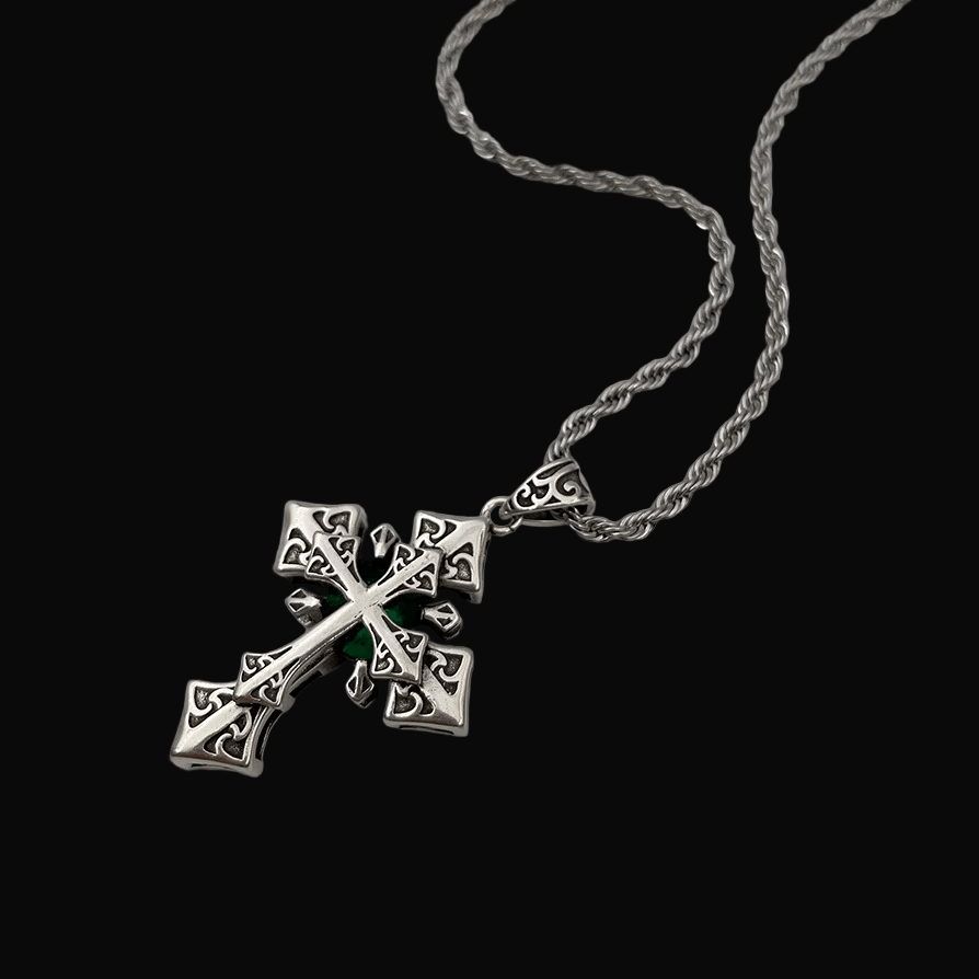 EMERALD GOTHIC CROSS - Dekayed