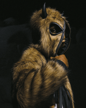 EXCLUSIVE SLUM Prince Demon Fur Coat Jacket - Dekayed