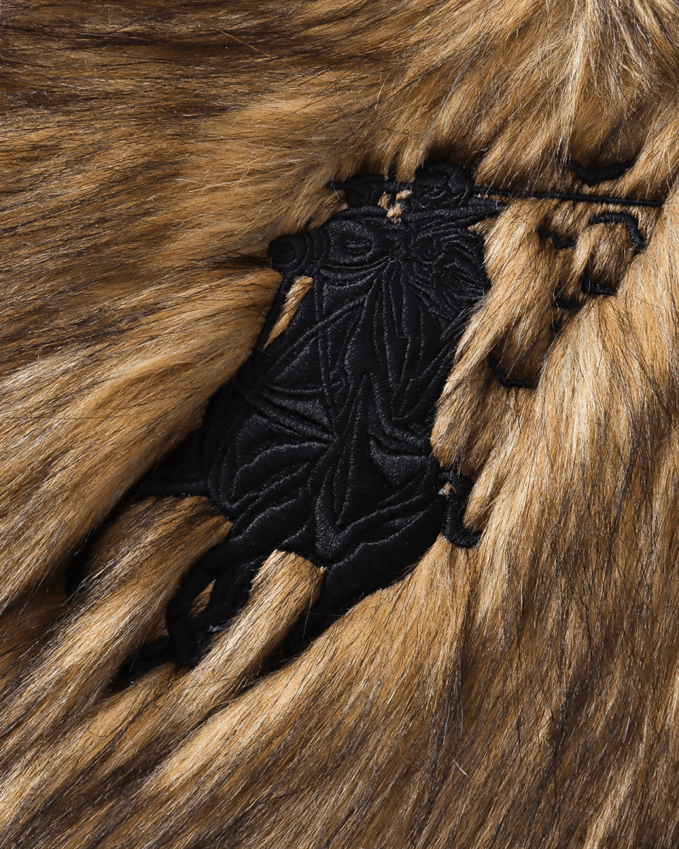 EXCLUSIVE SLUM Prince Demon Fur Coat Jacket - Dekayed