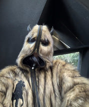 EXCLUSIVE SLUM Prince Demon Fur Coat Jacket - Dekayed