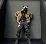 EXCLUSIVE SLUM Prince Demon Fur Coat Jacket - Dekayed