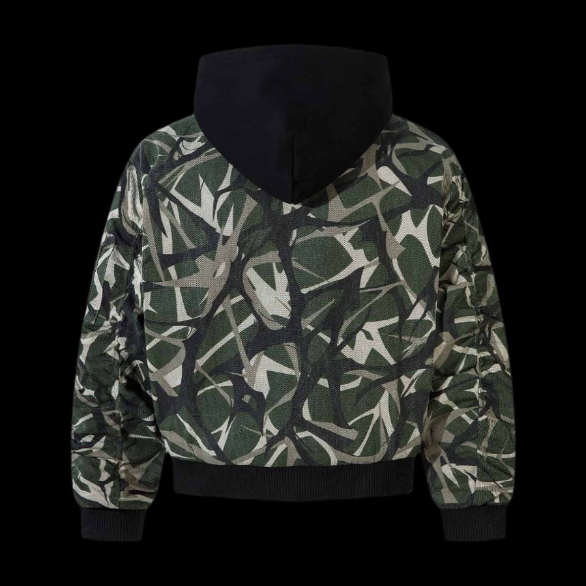 Camouflage Patchwork Fur Jacket Tracksuit V2