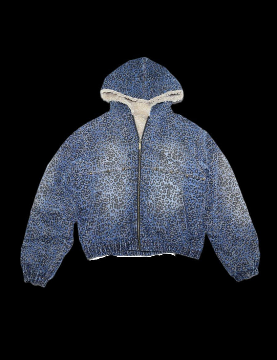 Frost Feral Leopard Jacket - Dekayed