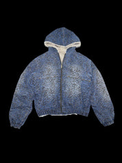 Frost Feral Leopard Jacket - Dekayed