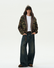 Fur Camouflage Jacket - Dekayed