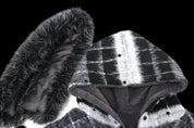 Fur Grid Luxe Hoodie - Dekayed