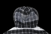 Fur Grid Luxe Hoodie - Dekayed