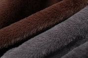 Fur Grid Luxe Hoodie - Dekayed