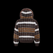 Fur Grid Luxe Hoodie - Dekayed